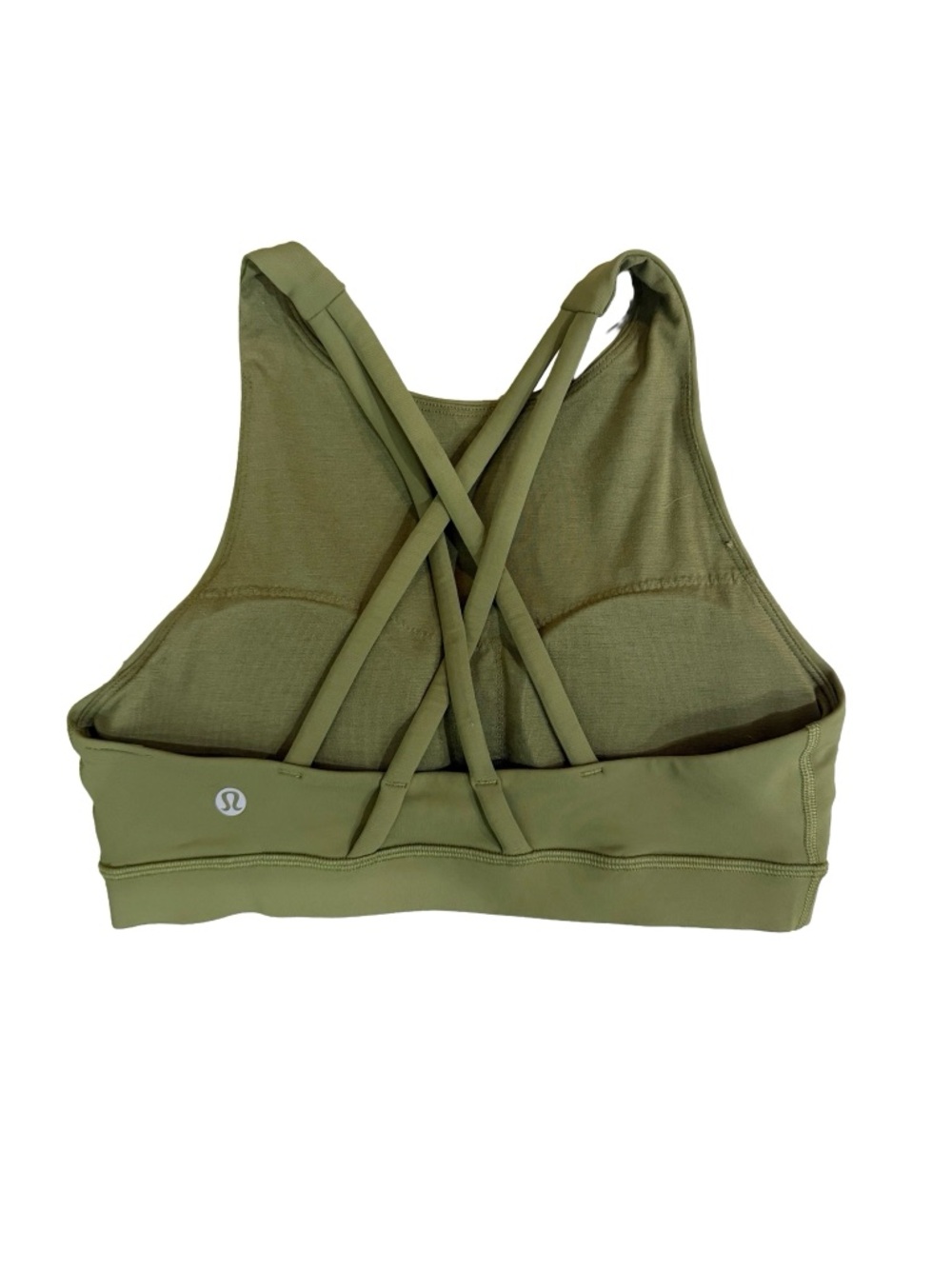 lululemon athletica Olive Strappy Crossback Sports Bra